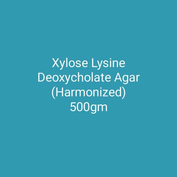 Xylose Lysine Deoxycholate Agar (Harmonized) 500gm